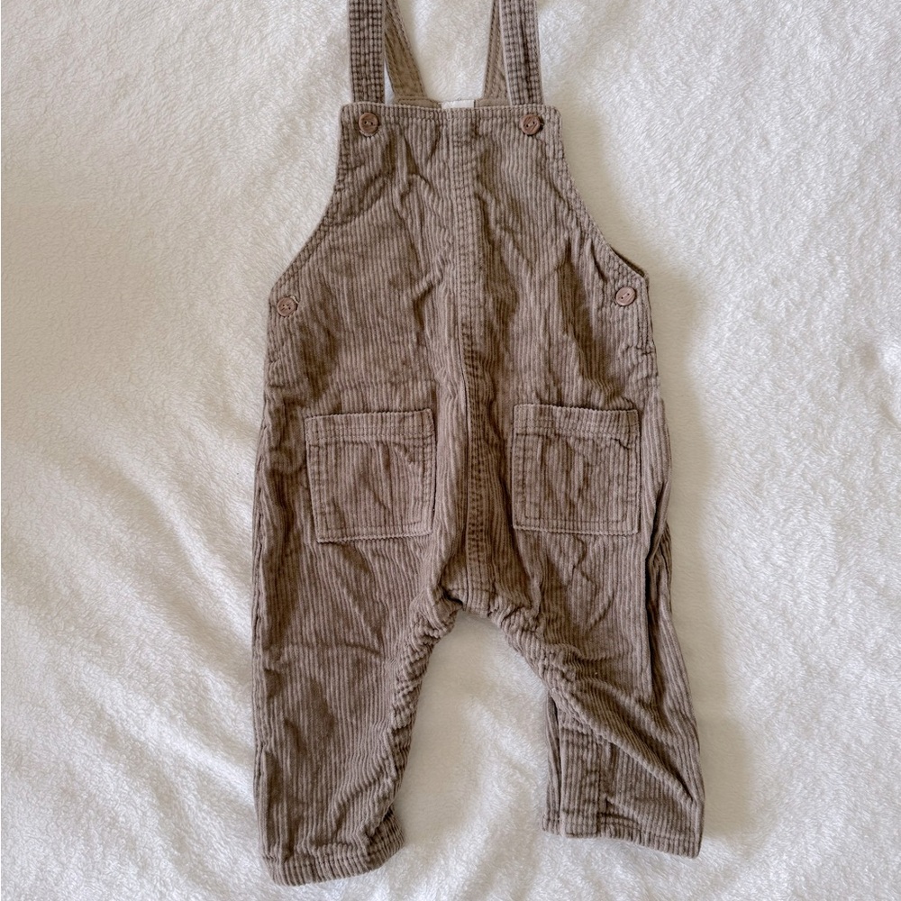 H&M baby corduroy overalls • 9mo
